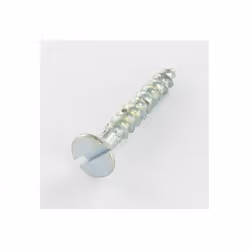 VBA Vis bois agglo Tête fraisée TF Fendue 3X20 Acier zingué Autre références : 3617500579393