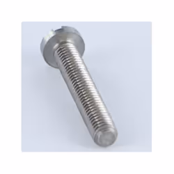 Vis métaux Tête cylindrique large Tête cylindrique bombée large TCBL Fendue M2.5X10 Acier brut Autre références : 36630720189 ...