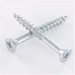 VBA3 Tête fraisée TF Pozi 4X50 Filetage partiel Acier zingué Autre références : 3473571160379 300179 300179 0198 1450 300179  ...