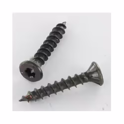 VBA3 Tête fraisée TF Cranté 4X35 TORX T20 Acier zingué noir Autre références : VIS VBA35 A