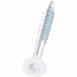 VBA Vis bois agglo Médium Tête fraisée TF Cranté TORX T20 4X35 Filetée sur 24 Acier zingué RAL9010 blanc pur Autre références ...