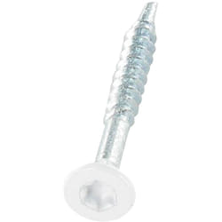 Vis Express - vba Vis bois agglo Médium Tête fraisée tf Cranté torx T20 4X35 Filetée sur 24 Acier zingué RAL9010 blanc-1 piece