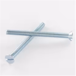 Vis métaux Tête fraisée TF Fendue M5X40 Acier zingué blanc Vis métaux Tête fraisée TF Fendue M5X40 Acier zingué blanc Autre r ...