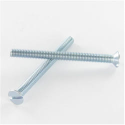 Vis Express - Vis métaux Tête fraisée tf Fendue M6X80 Acier zingué-1 piece