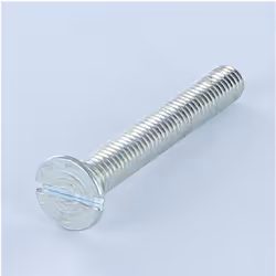 Vis métaux Tête fraisée TF Fendue M2.5X15 Acier brut Autre références : 3663072030770