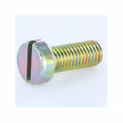 Vis métaux Tête cylindrique TC Fendue M4X55 Bichromaté Autre références : 3663072031302 1CE30025 1CE30025 1.90.111.08