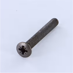 Vis métaux Tête fraisée bombée TFB Pozi M5X40 Acier brut BRONZE Autre références : 3663072034808 309105