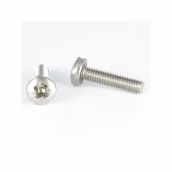 Vis métaux Tête cylindrique large Tête cylindrique bombée large TCBL Pozi 1 M3X20 Acier zingué blanc Autre références : 36630 ...