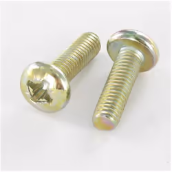 Vis métaux Tête cylindrique large Tête cylindrique bombée large TCBL Pozi 2 M5X16 Bichromaté Autre références : 3663072035263 ...