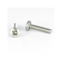 Vis métaux Tête cylindrique large Tête cylindrique bombée large tcbl Pozi N°3 M6X30 Acier zingué-1 pièce