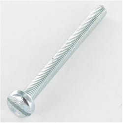 Vis métaux Tête cylindrique large tcl Fendue M4X70 Acier zingué-1 piece