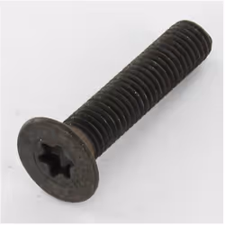 Vis métaux Tête fraisée TF TORX T20 M4X6 Classe 10.9 Acier brut Autre références : 3663072036819