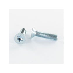 Vis métaux Tête fraisée tf torx T30 M6X12 Classe 4.8 Acier zingué-1 piece