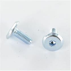 Vis Express - Vis métaux tête plate Clé de 4 HC4 M6X30 Acier zingué-1 piece