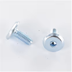Vis métaux tête plate Clé de 4 HC4 M6X50 Acier zingué Autre références : 3617500082220 1140367 60 GAR10182 2QVISVMX6X50 41021 ...