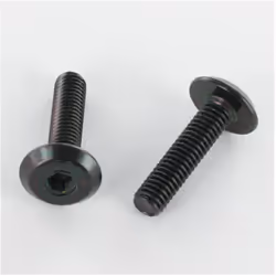 Vis métaux tête plate Clé de 4 HC4 M6X60 Acier zingué noir Autre références : 3617500084439 PRO04408 V060060TP0 400 VISTPM660 ...