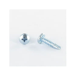 Vis autoperceuse Tête cylindrique bombée tcb Phillips 6.3X25 Filet tôle Acier zingué-1 piece