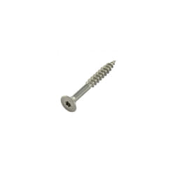VBA Vis bois agglo Tête fraisée TF 4X16 Filetage total TORX T20 Inox A4-1 piece