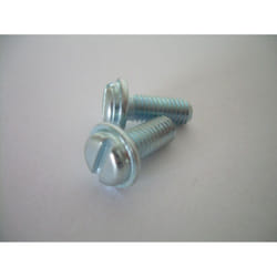 Vis Express - Vis métaux Tête cylindrique tc Fendue Embase lisse M5X12 Acier zingué-1 piece