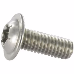 Vis Métaux Tête bombée Embase collerette T45 M10X20 Filetage total Inox A2 Autre références : 738022T10 20