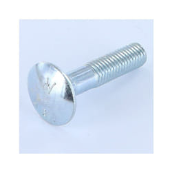 Trcc japy tête ronde collet carré Filetage partiel M12X40 Acier zingué-1 piece