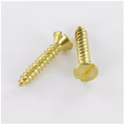 Vis tôle Tête fraisée TF Fendue 2.9X16 Acier laitonne Autre références : 3617500092731 3663072051508