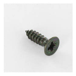 Vis tôle Tête fraisée tf Pozi 4.8X30 Acier zingué noir-1 piece