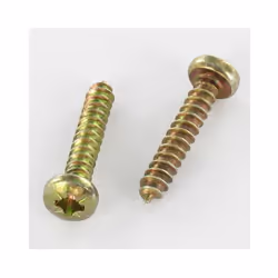 Vis tôle Tête cylindrique large Tête cylindrique bombée large TCBL Pozi 4.2X25 Bichromaté Autre références : 3663072054110 10 ...