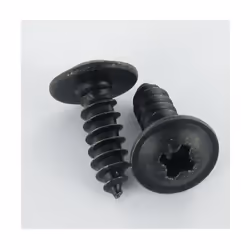 Vis tôle Poelier tête ronde large TRL Pozi 4.8X9.5 Acier zingué noir A/POINT Autre références : 3617500105448 VZT48095CH