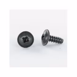 Vis tôle Poelier tête ronde large TRL Pozi 4.8X13 Acier zingué noir Sans pointe Autre références : 3617500196118 YVISPOTRLPOZ ...