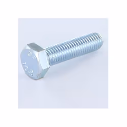 Vis métaux Tête hexagonale TH M20X45 Classe 10.9 Acier zingué Autre références : 3617501013230