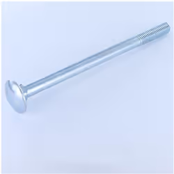 TRCC JAPY tête ronde collet carré Filetage partiel M12X130 Acier zingué Autre références : 3617501244177 3663072056800
