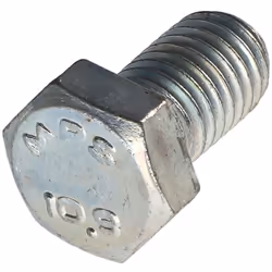 Vis métaux Tête hexagonale TH Pas Gauche M6X10 Classe 10.9 Acier brut Géomet Autre références : 3663072066120