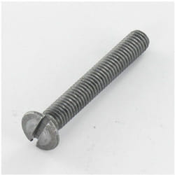 Vis métaux Tête fraisée bombée TFB Fendue M2X7 Acier brut-1 piece