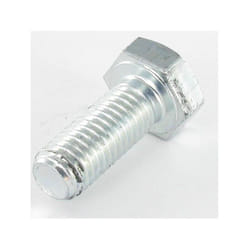 Vis métaux Tête hexagonale th M6X8 Classe 6.8 Acier zingué blanc-1 piece
