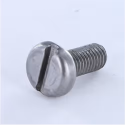 Vis métaux Tête cylindrique large TCL Fendue M2.5X10 Acier brut Autre références : 3617500088536 3663072083028