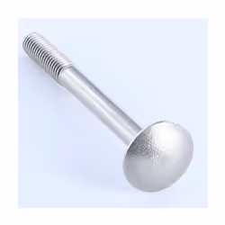 TRCC JAPY tête ronde collet carré Filetage partiel M5X35 Acier zingué Autre références : 3617501189164 3663072083295