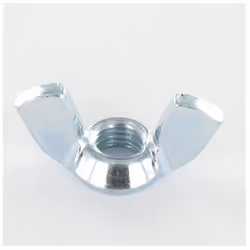 Écrou Oreilles M6 Forme américaine Acier zingué blanc Écrou Oreilles M6 Forme américaine Acier zingué blanc Autre références  ...