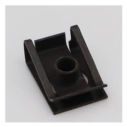 Ecrou à pincer M5 NUT8415 Epaisseur de serrage 0.5 à 4 Acier zingué noir-1 piece