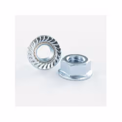 Écrou Embase collerette crantée M20 Acier zingué blanc Autre références : 3663072091320 ECRO.ACM20ZE ECRO.ACM20ZE 7.800439 E. ...