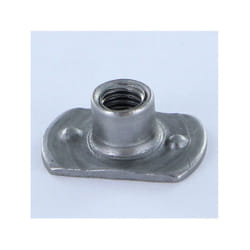 Ecrou cylindrique à souder M6 Bossage intérieur 22X14 Acier brut-1 piece