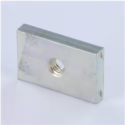 Ecrou Rectangulaire M10 30X15X6 Acier zingué Autre références : 123318 8123318F