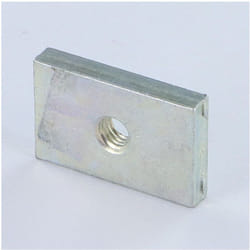 Vis Express - Ecrou Rectangulaire M10 30X15X6 Acier zingué-1 piece