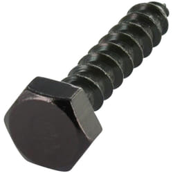 Tirefonds 6X20 Acier zingué noir-1 piece
