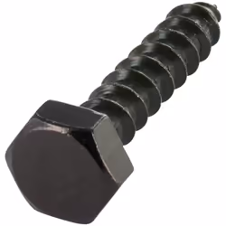 Tirefonds 6X50 Acier zingué noir Autre références : 3617500985248 504767 504767 4006801