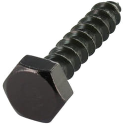 Tirefonds 6X50 Acier zingué noir-1 piece