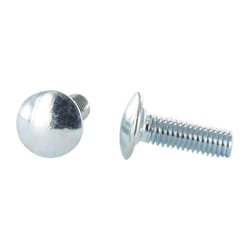 Trcc japy tête ronde collet carré M6X12 Collet bas 1.5 Diamètre de tête: 13.5 Acier zingué-1 piece