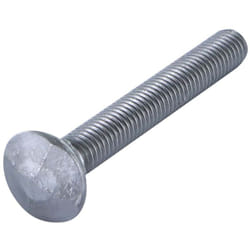 Trcc japy tête ronde collet carré Tête diamant M8X50 Acier zingué noir-1 piece