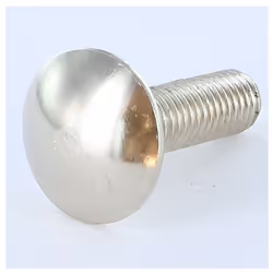 TRCC JAPY tête ronde collet carré M12X45 Filetage total Acier nickelé Autre références : 3617501310070 1140098 3663072095502
