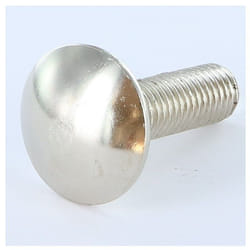 Vis Express - trcc japy tête ronde collet carré M12X45 Filetage total Acier nickelé-1 piece